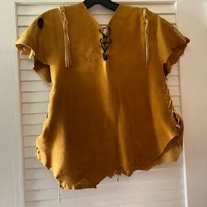 Handmade Leather (Deer hide) Shirt
